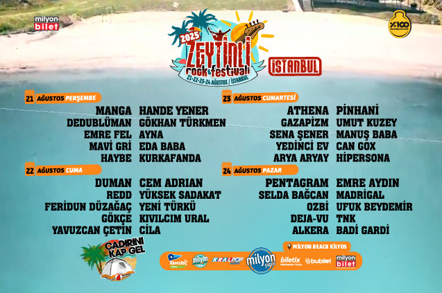 Zeytinli Rock Festivali Bu Yıl İstanbul’da!